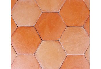Pink Red - Smooth Hexagon