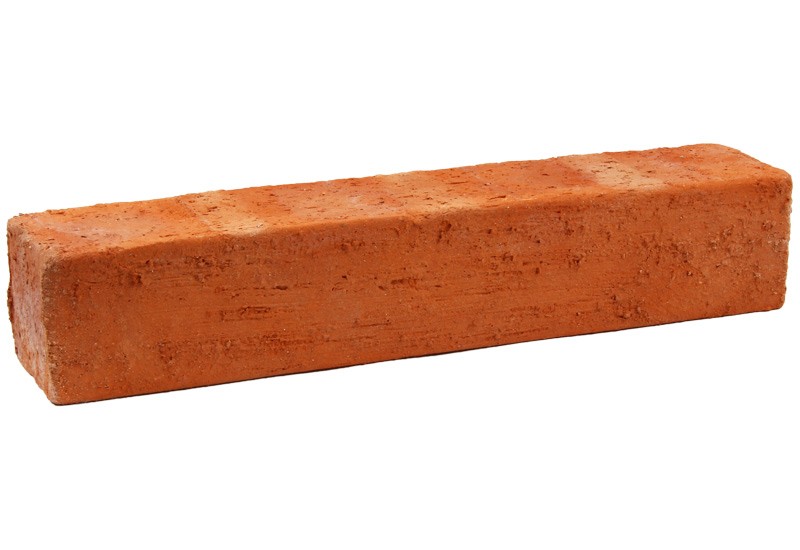 Red Pre-aged Solid Stick Brick