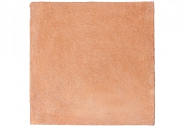 échantillon de terre cuite patinée main - rouge rosé