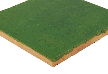 terre cuite vernissee verte